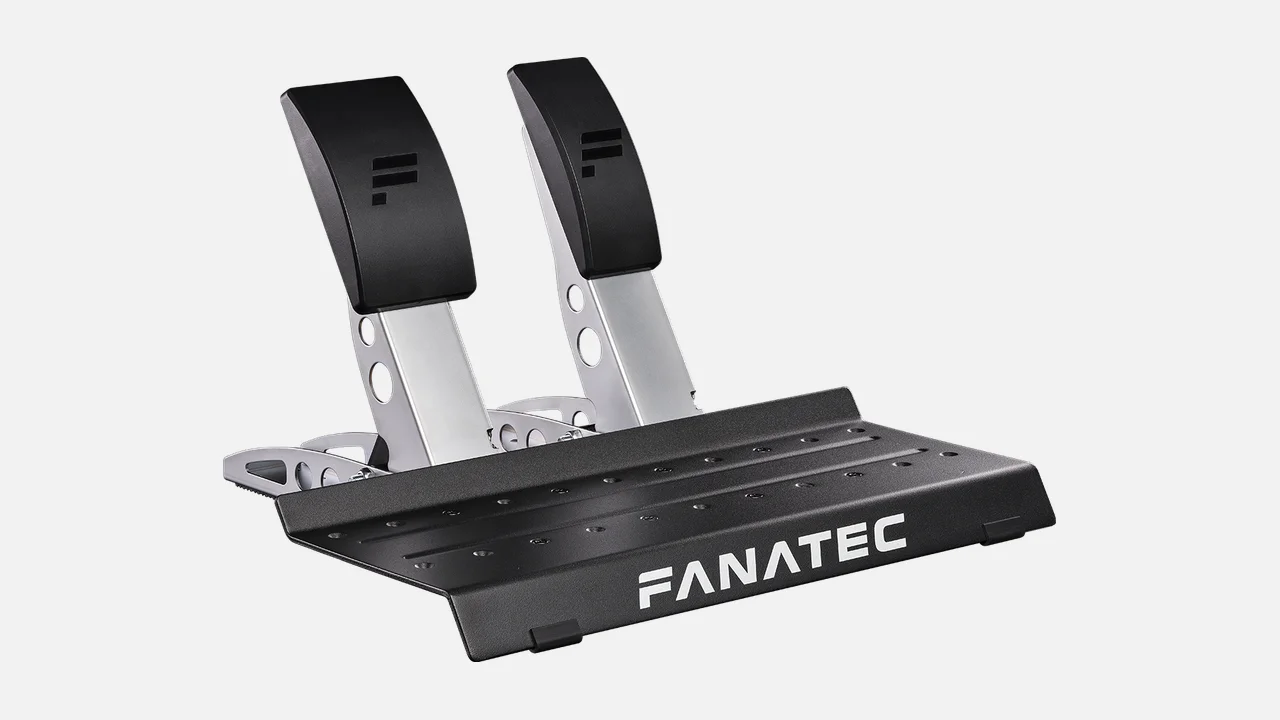 Les CSL Pedals, celles que je cherchais pour mes tests sur console : 69,97 € reconditionnées, 99,95 € neuves le 28 octobre 2026. Visuel Fanatec.