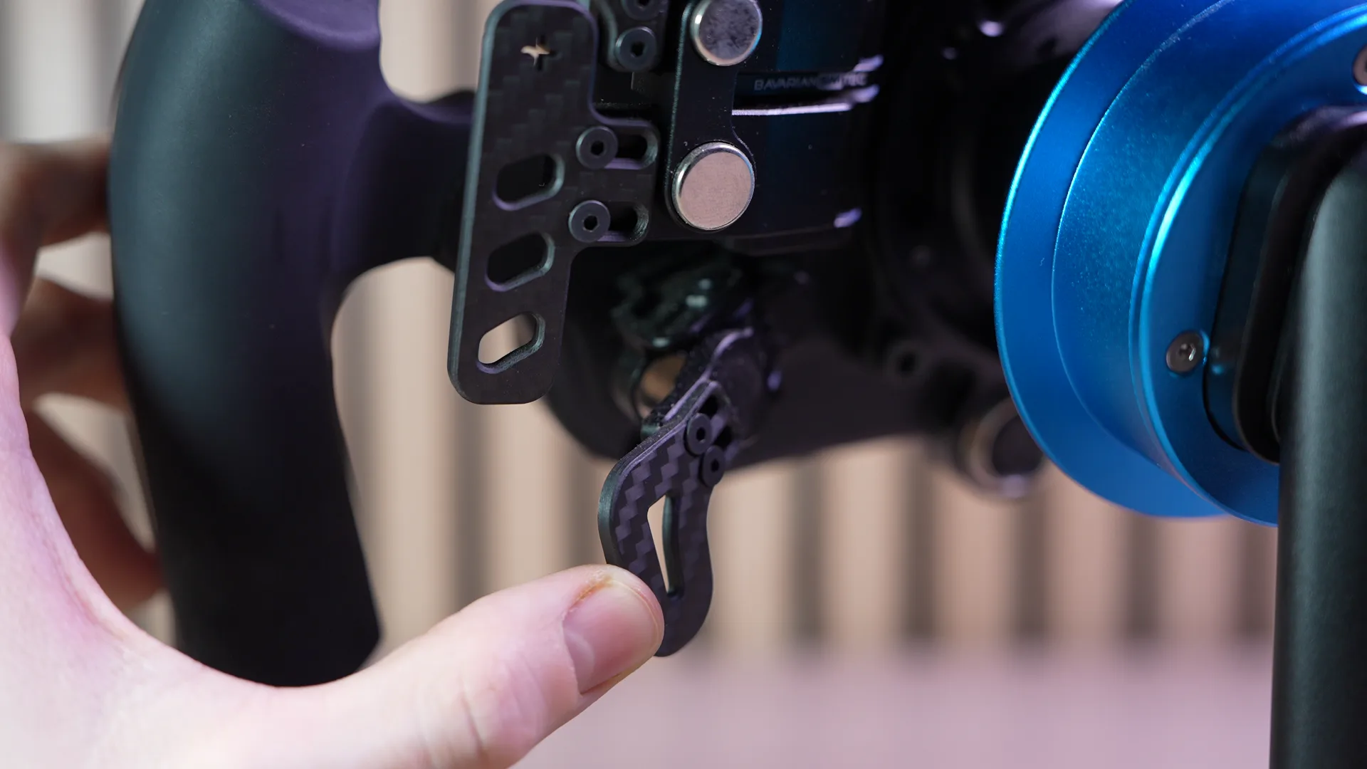 Magnétique et sans contact d'après la marque, l'embrayage se règle ensuite dans le mode édition : double embrayage, point de patinage.
