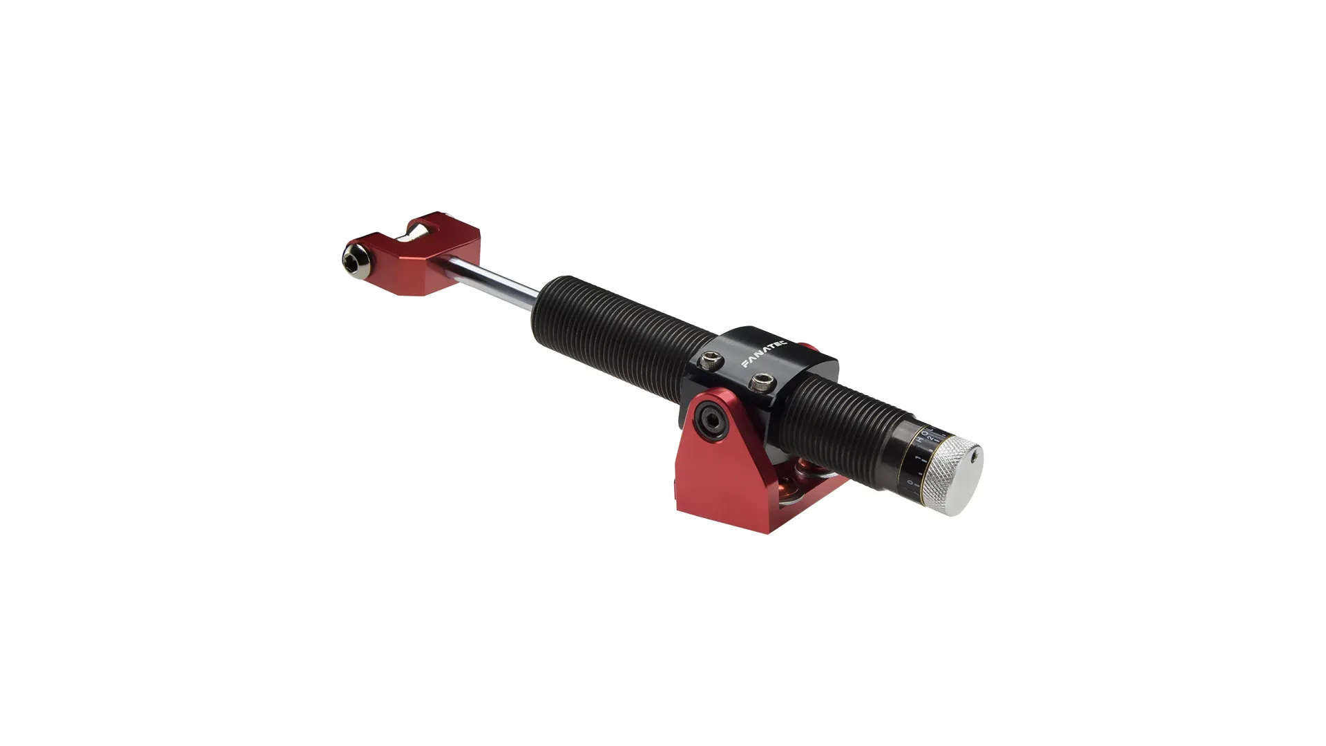 La molette graduée de 0 à 8, au bout du Damper Kit. Elle se bloque à la clé Allen : je ne l'avais pas débloquée, et je l'ai flingué. Visuel Fanatec.