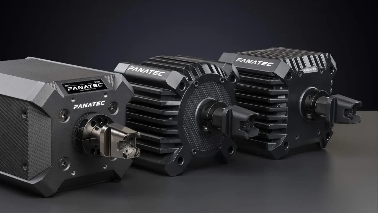 Côté base aussi, la forme est la même partout, mais la pièce dépend de la base : Type-C, Type-M ou Type-F d'après Fanatec. Visuel Fanatec.