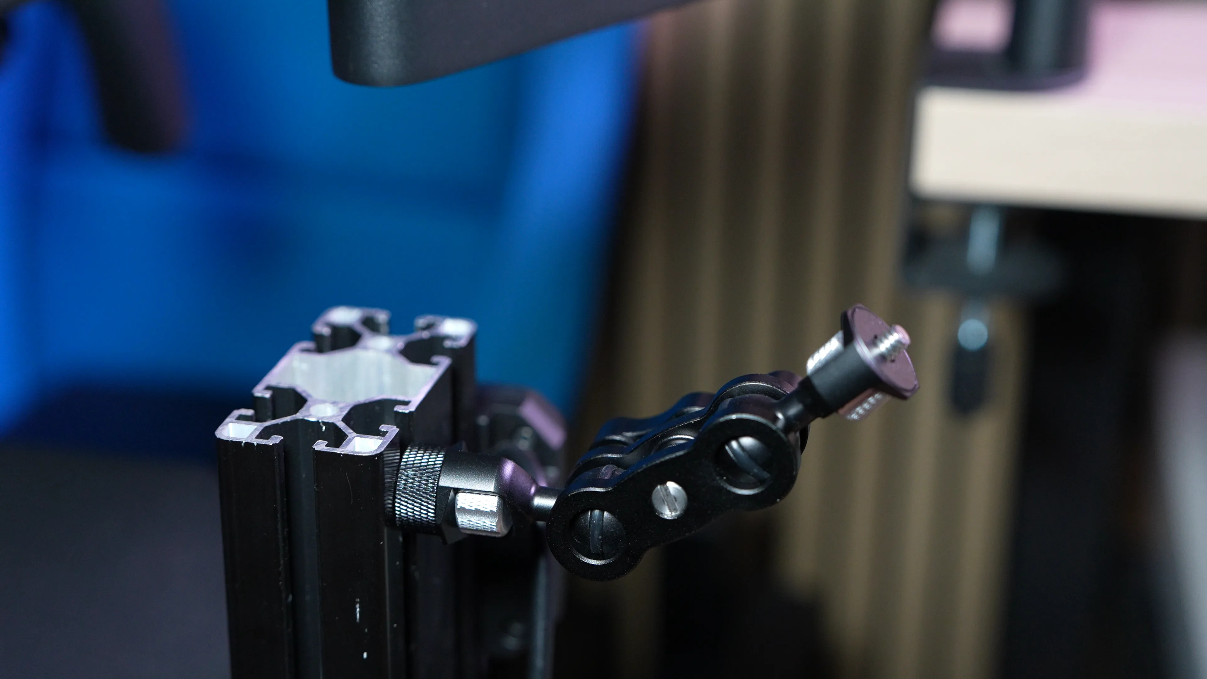 Montage Ram Mount sur profilé, bien plus rigide