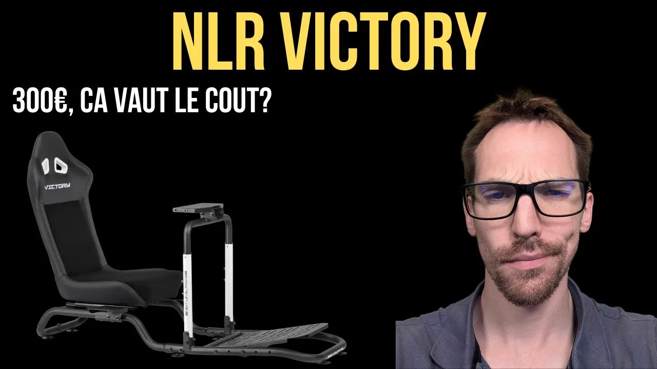 Next Level Racing Victory : un cockpit complet pour débuter, rigide jusqu'à 10 Nm