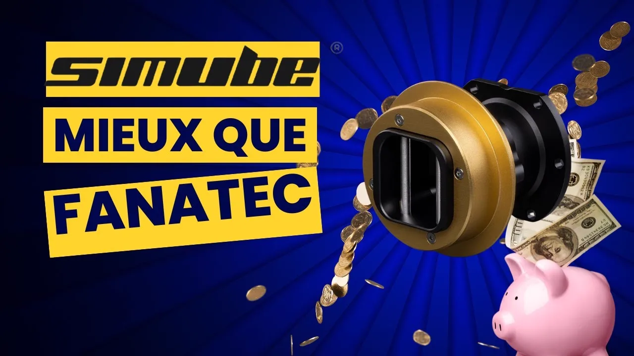 QR2 Simube contre Fanatec QR2 et QR2 Pro : la copie chinoise vaut-elle l'original ?