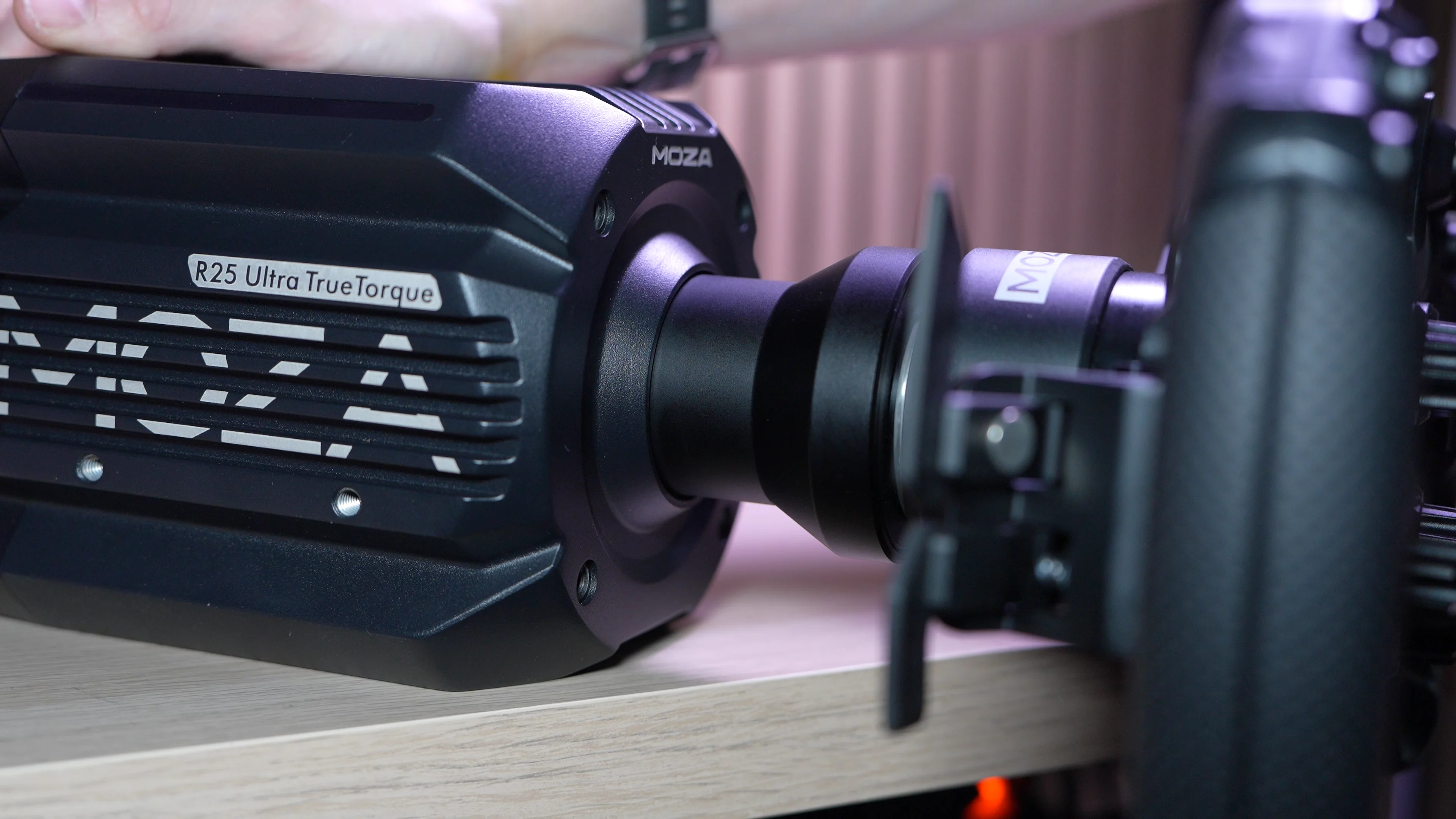 Approche du volant sur le Quick Release