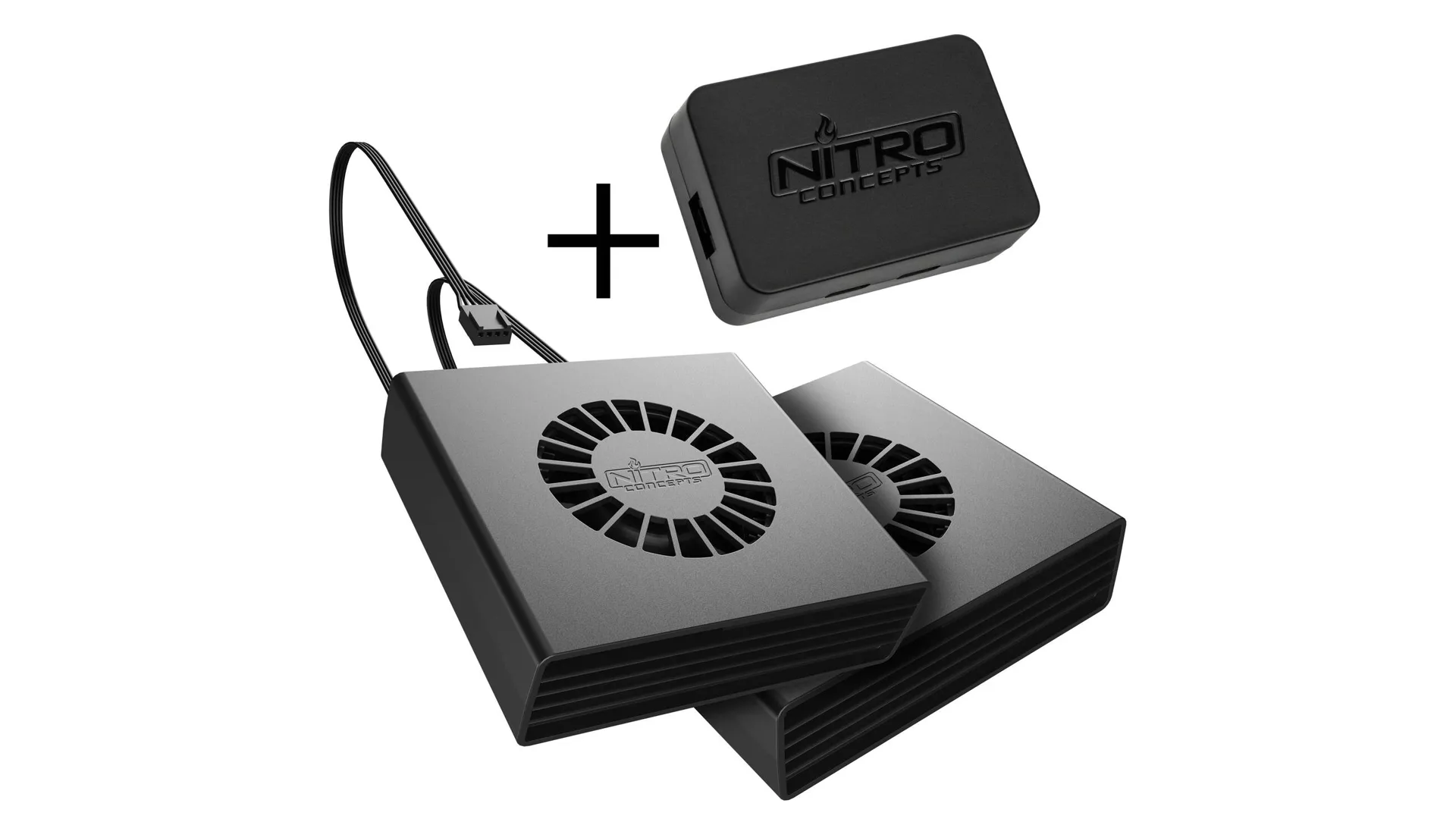 Visuel Nitro Concepts. Le bundle Immersion Wind, un boîtier et deux ventilateurs, coûte 99,90 € chez la marque, le 28 octobre 2026.