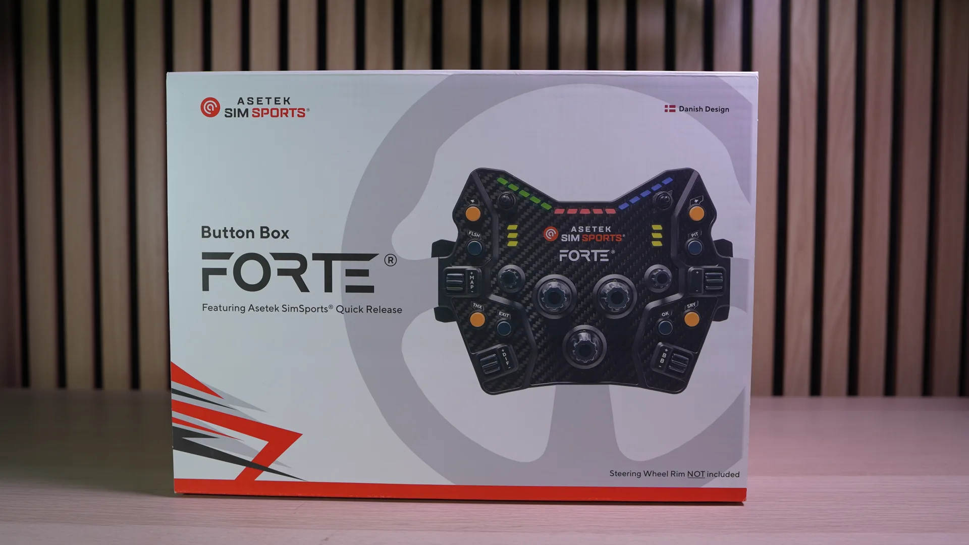 L'emballage du Forte GT Button Box