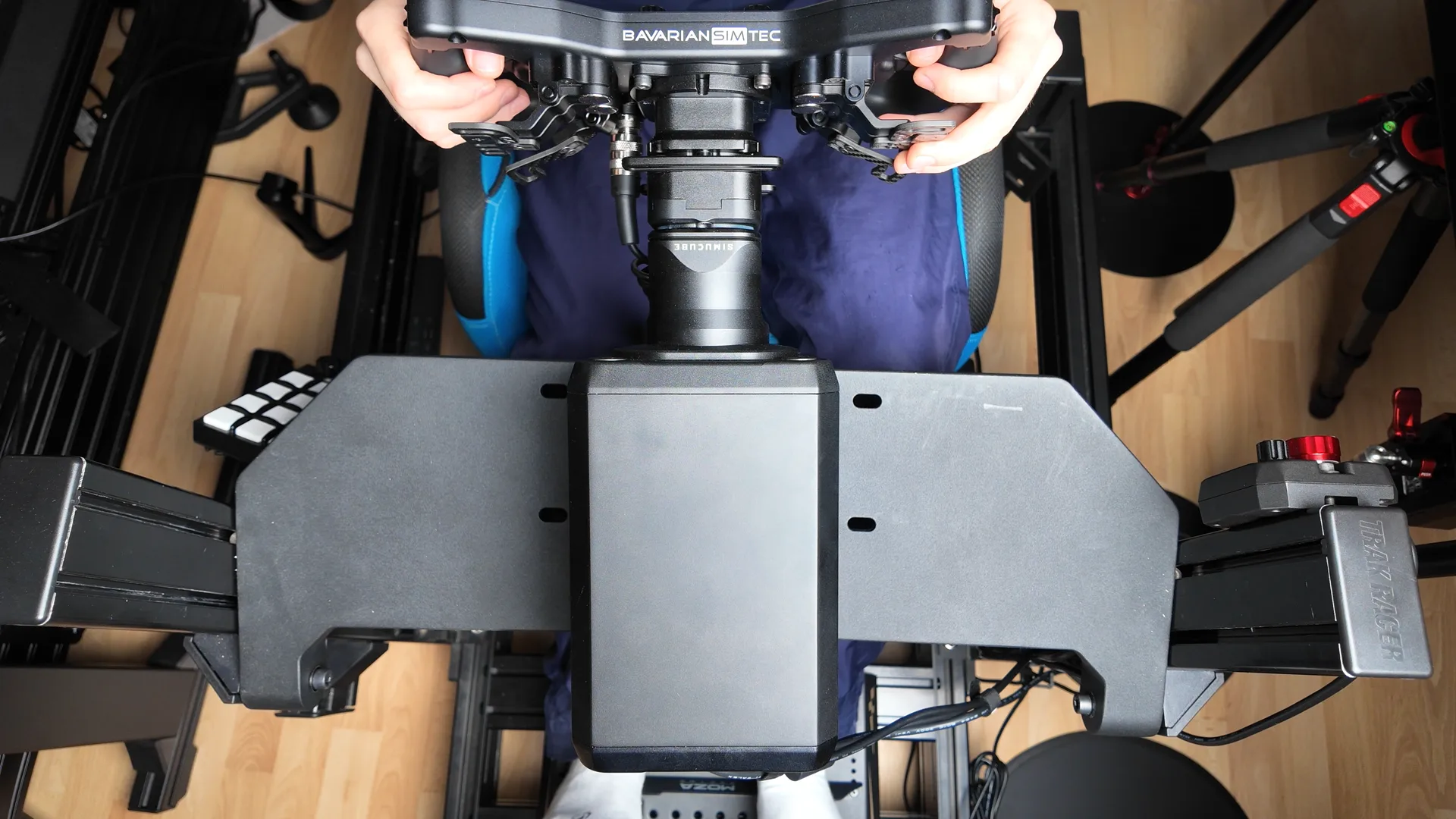 Montage bottom mount sur le châssis de test