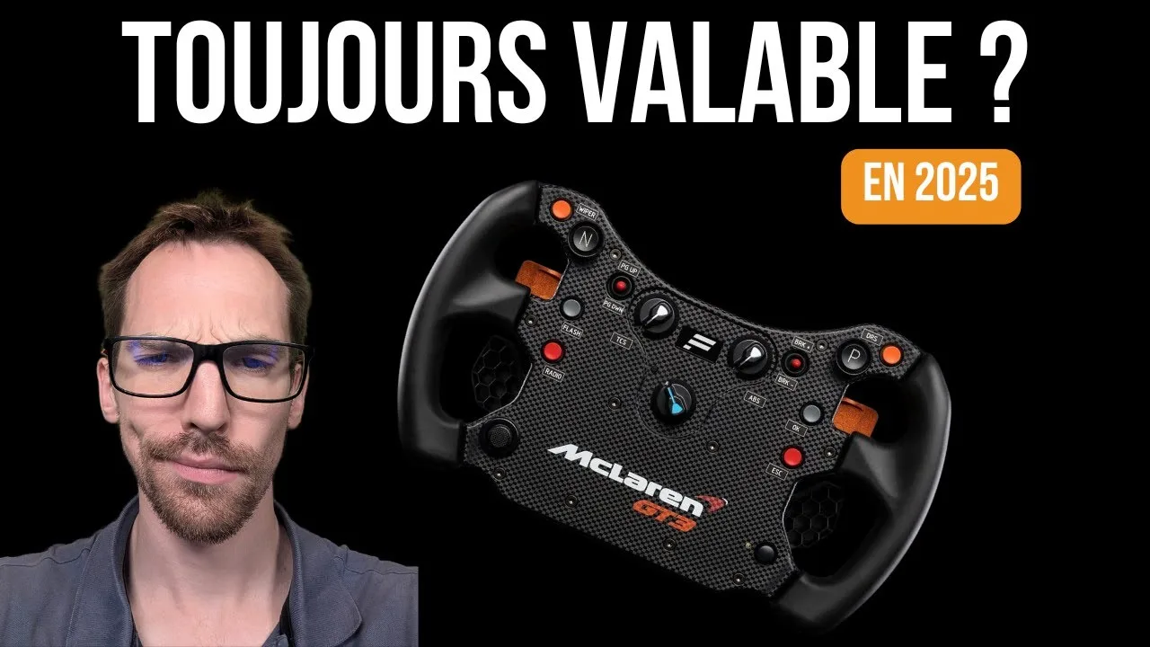 Fanatec McLaren GT3 V2 : une belle réplique, restée coincée en 2021