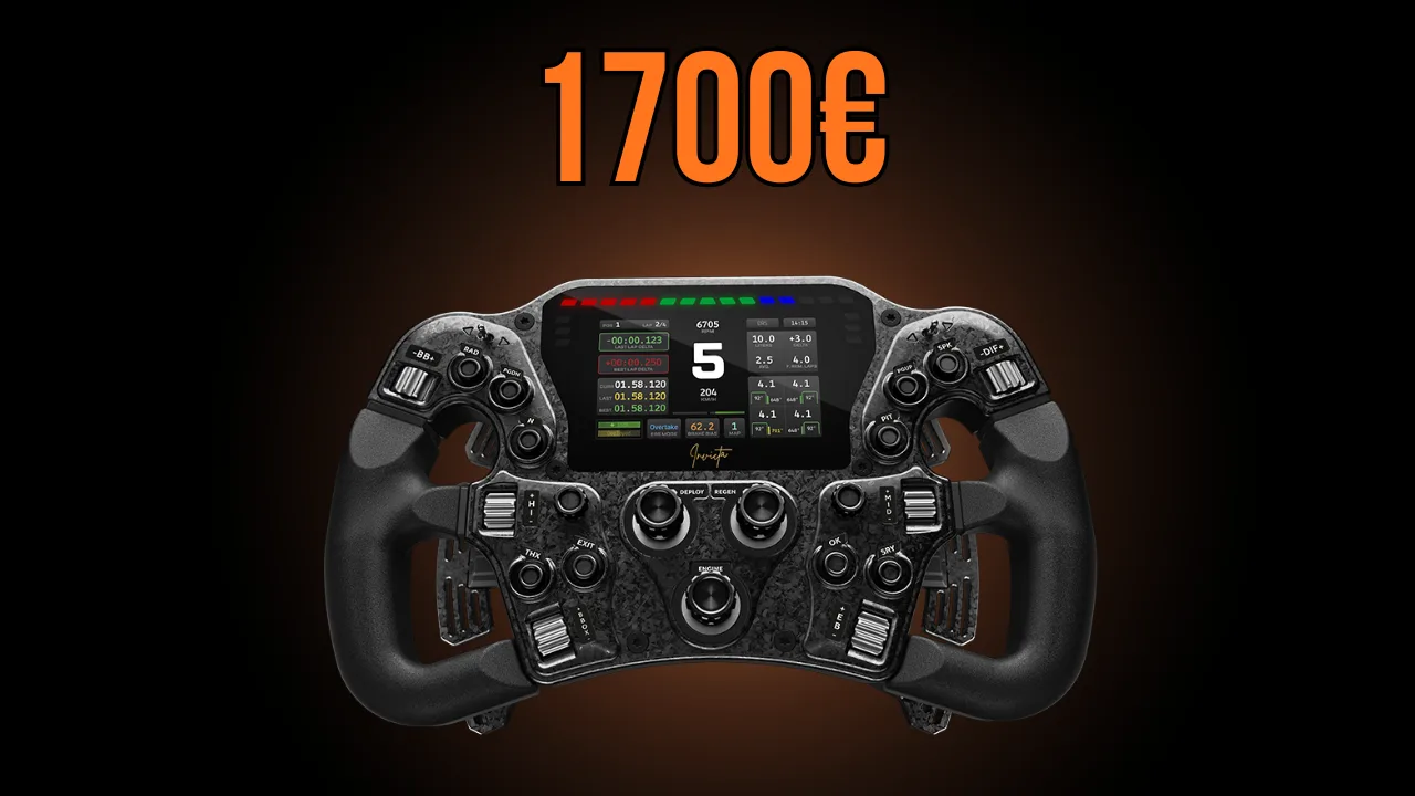 Asetek Invicta Formula : test complet d'un volant de luxe à 1700 €