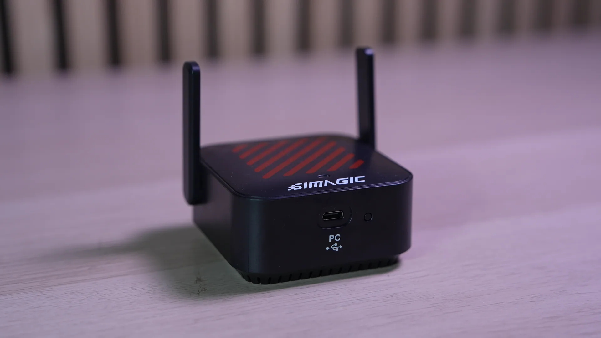 L'AirLink et son port USB marqué PC