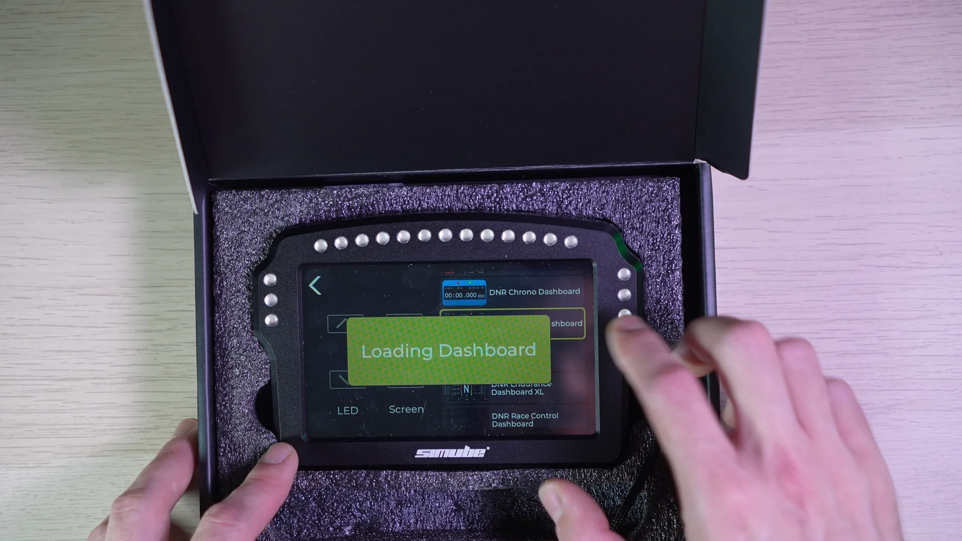 Le dashboard se charge, sans passer par le PC
