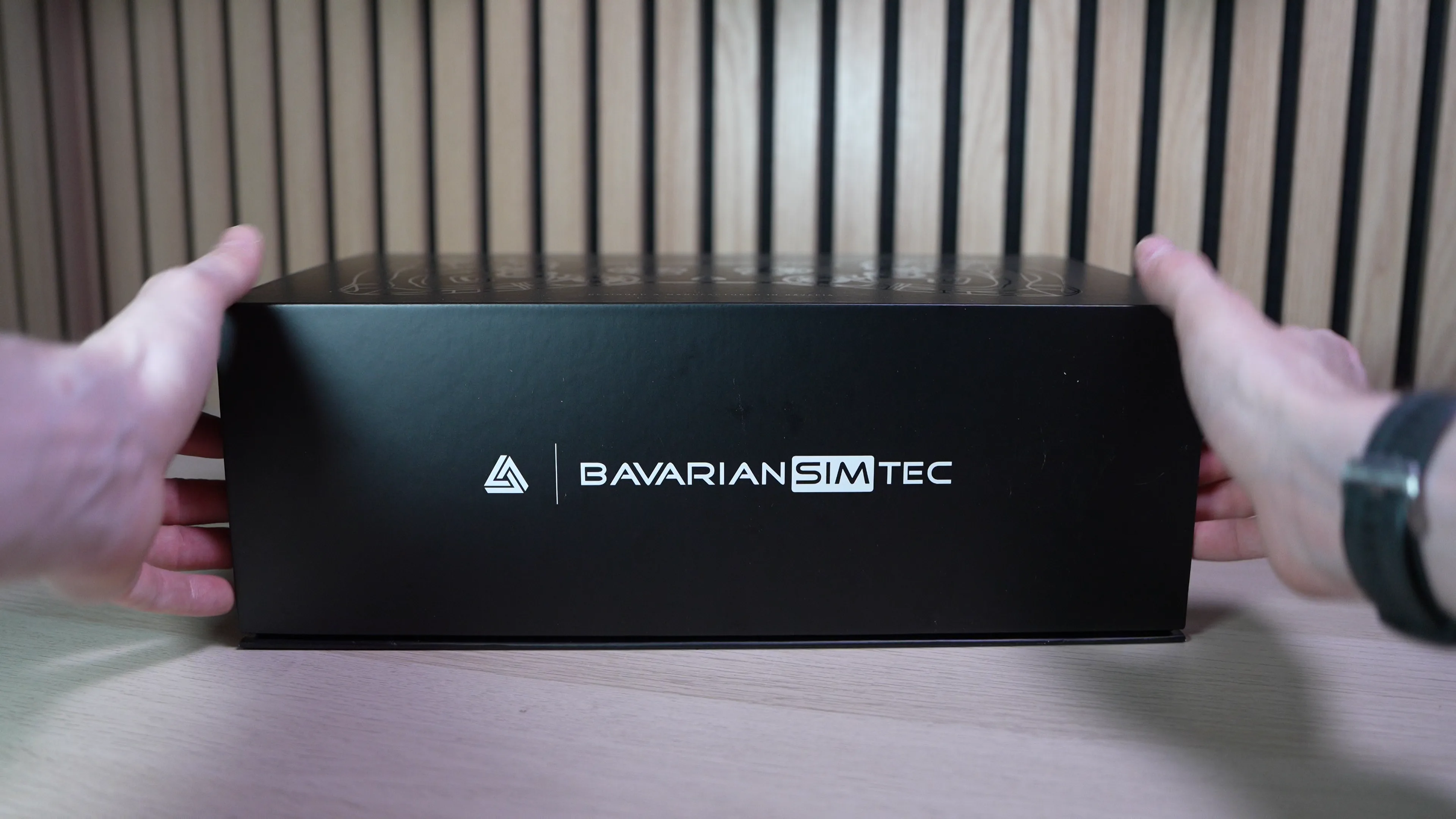 Bavarian SimTec sur le rebord de la boîte