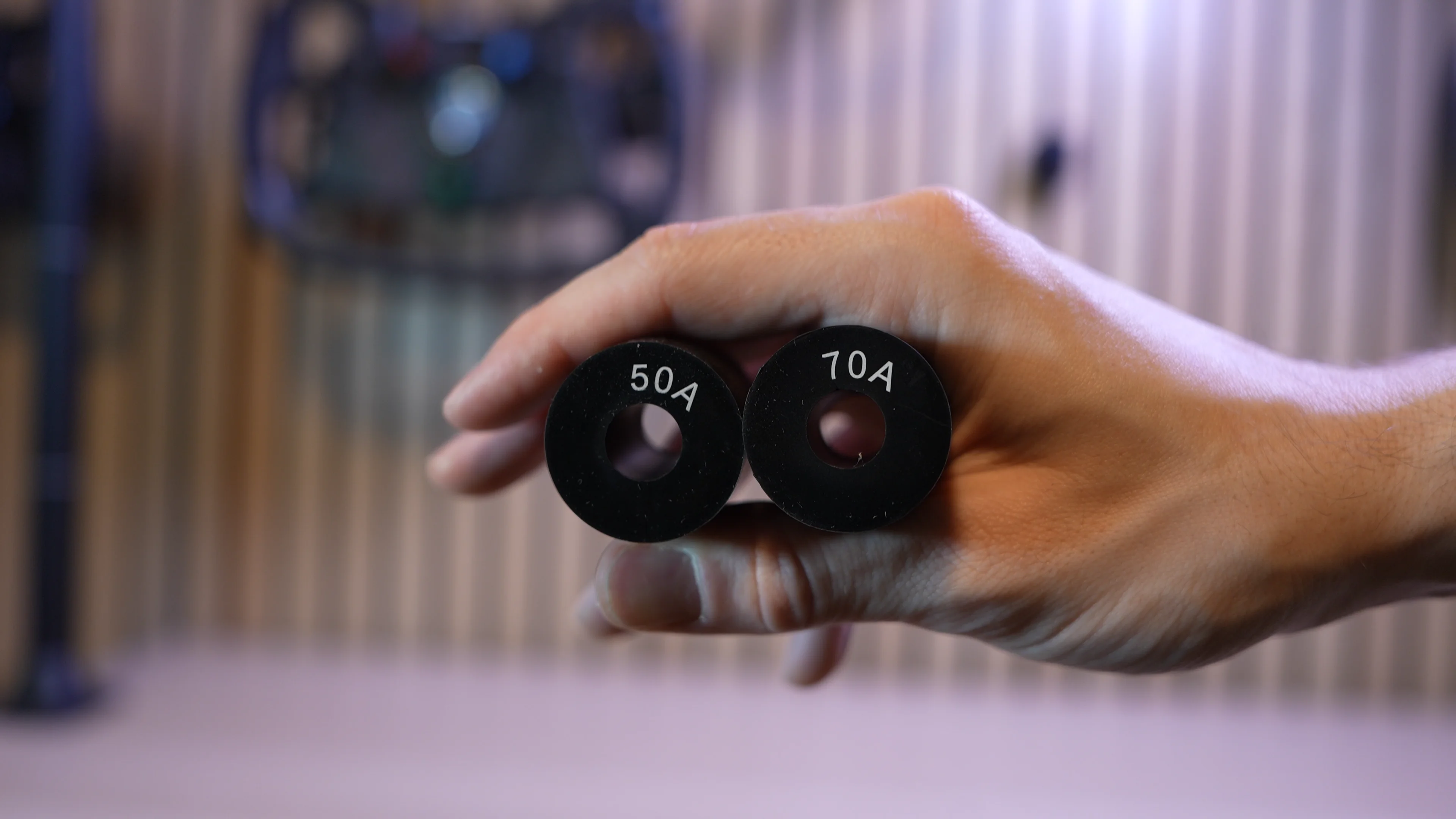 Élastomères 50A (souple) et 70A (dur)