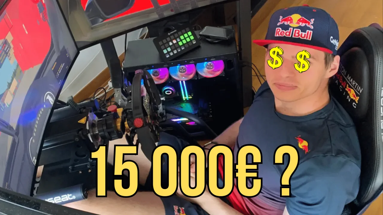 Le Setup Sim Racing de Max Verstappen — Combien ça coûte ?